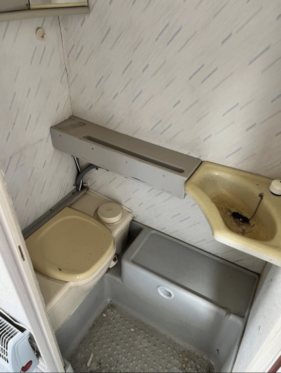 Łazienka przed remontem